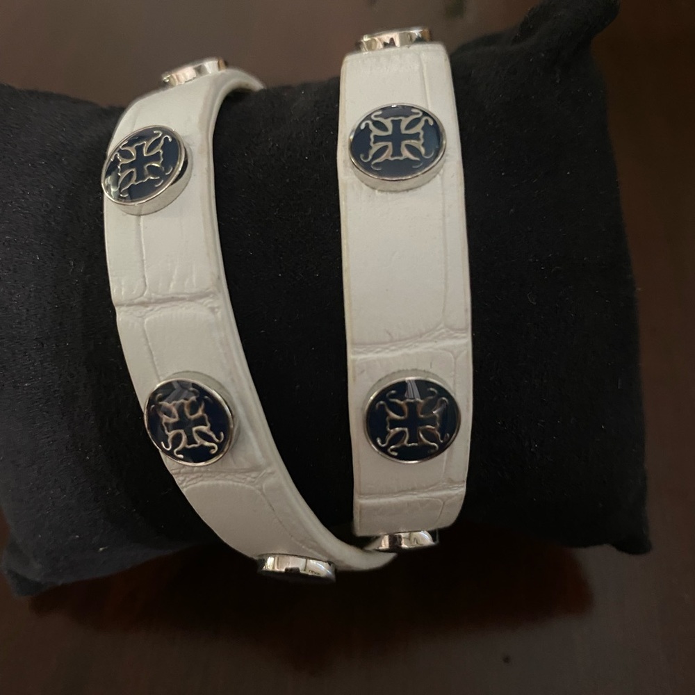 Black and white bracelets